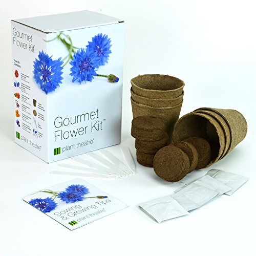 Plant Theatre - Kit de germinación Flores comestibles Gourmet