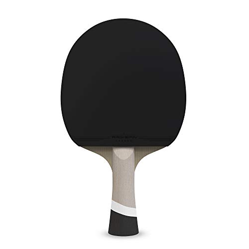 Pro-Spin Raqueta de tenis de mesa con tecnología de fibra de carbono para mayor control, efectos y potencia | Pala de ping pong de 7 capas, liviana y de alto rendimiento