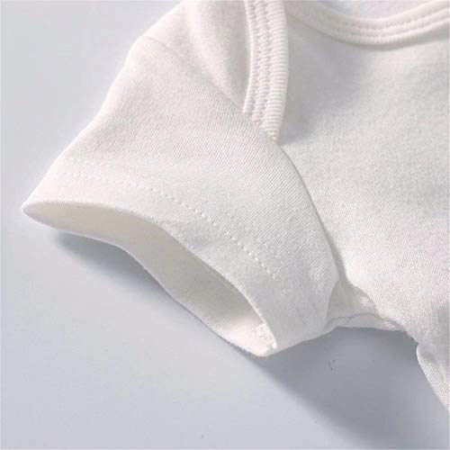Promini Turkey Time Acción de Gracias Otoño de vacaciones lindo divertido elegante Bebé Onesie Regalo Novedad Bebés Body Blanco blanco 6 mes