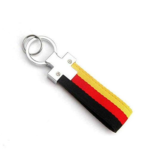 PSL - Llavero de piel de edición limitada con bandera de país, Alemania