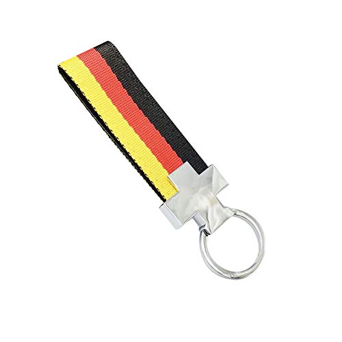 PSL - Llavero de piel de edición limitada con bandera de país, Alemania