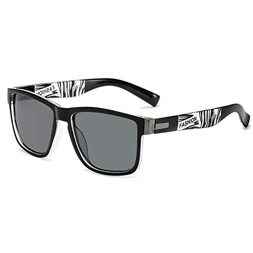 Reúne 01 Marca de Diseño de los Hombres Gafas de Sol Polarizadas Masculino Cuadrado Conducción Gafas de Sol Vintage Recubrimiento Espejo Sunglass Uv400 Sombras Oculos De Sol
