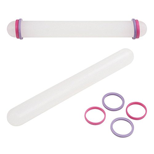 Rodillo de CCINEE, rodillo para glaseado, herramienta de repostería, para fondant, de 22,8 cm