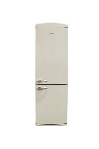 Sauber - Frigorífico Combi SCR190B - Eficiencia energética: A+ - 190x60cm - Color Crema