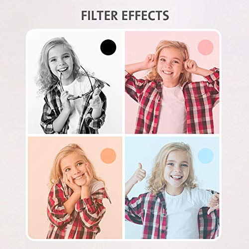ShengRuHai Cámara de Fotos Digital para Niños,Cámara Digitale Selfie para Niños con Tarjeta de Memoria Micro SD 32GB,HD 1200 MP/1080P Doble Objetivo Regalos de Cumpleaños 3 a 12 años Niños y niñas