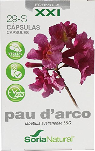 Soria Natural 29-S Pau D Arco XXI - 30 Cápsulas