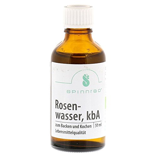Spinnrad Rosenwasser zum Backen und Kochen, 50 ml Solución