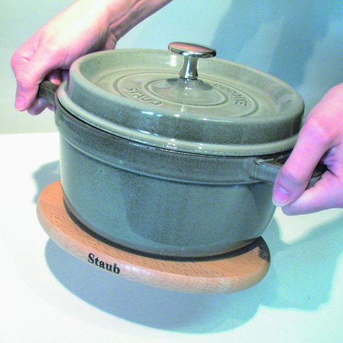 STAUB Trivet Salvamanteles magnético, Madera, 29 x 20 cm