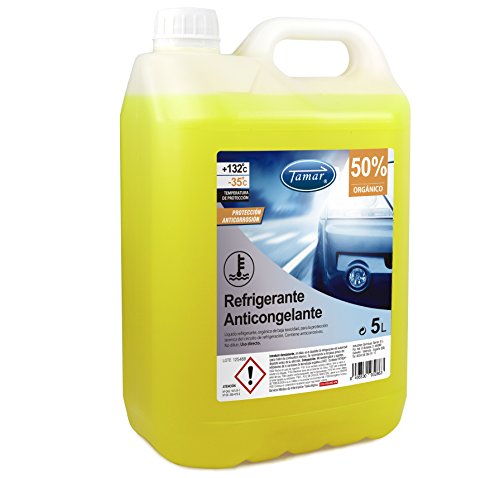 Tamar 601130005 Refrigerante/Anticongelante 50% Orgánico, 5 litros