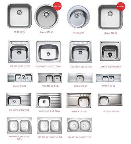 Teka EFX 30.1 2P Placa (Integrado, Hornillo eléctrico, Hierro fundido, Acero inoxidable, 1500 W, Alrededor)
