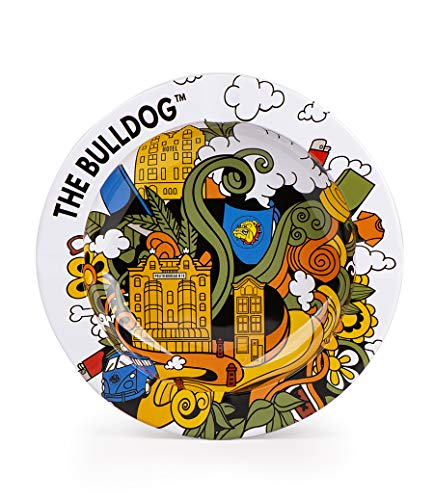 The Bulldog Nuevo cenicero de metal blanco amsterdam