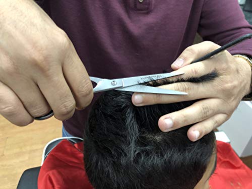 Tijeras profesionales para peluquería de 5,5 cm, acero inoxidable japonés, unisex