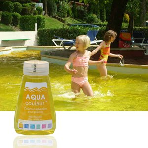 Tinte de colores para piscinas y spas