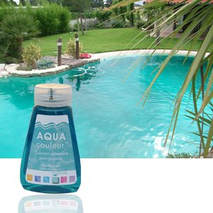 Tinte de colores para piscinas y spas