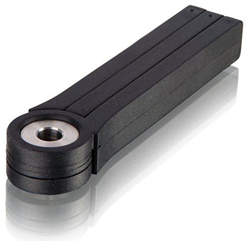 Tomorrow's Kitchen Trifold Salvamanteles, Acero Inoxidable, Negro, 1 cm