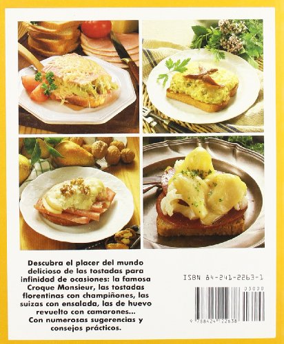Tostadas y canapes: Las mejores recetas, ideas y consejos para todo tipo e tostadoras. (Cocina fácil)