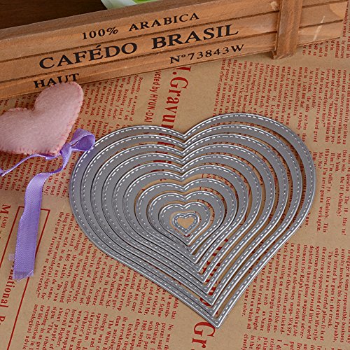 Troqueles de Metal Dies Corte Plantillas Estarcir para Tarjeta, Papel, Álbum Scrapbook, DIY