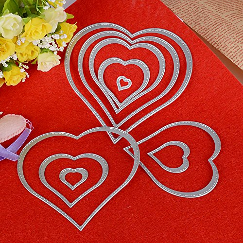 Troqueles de Metal Dies Corte Plantillas Estarcir para Tarjeta, Papel, Álbum Scrapbook, DIY