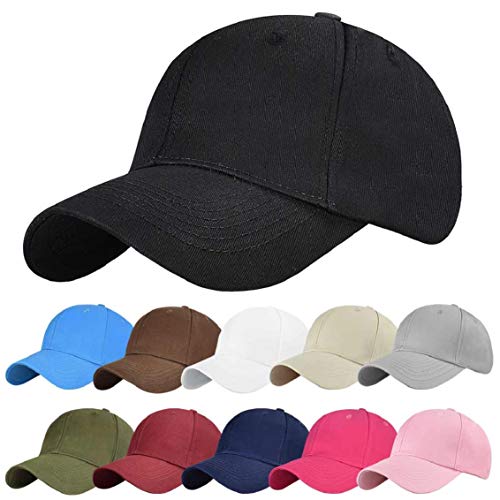 Tuopuda Gorra de béisbol Ajustable de algodón de Estilo Vintage Unisex Marca