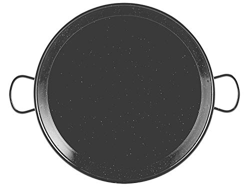 VAELLO Paellera Valenciana DE Acero ESMALTADO 65cm 25 raciones
