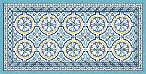 Vilber Gran Chef Tanger Alfombra, Vinilo, 03, 50 x 100 cm