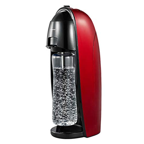 WARM ROOM Spirit Sparkling Water Maker, dispensador de Agua con Gas para la adición Individual de carbonatación al Agua del Grifo,Rojo