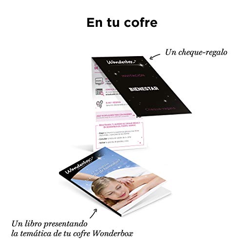 WONDERBOX Caja Regalo - Momentos Bienestar - 2.400 experiencias para Dos Personas