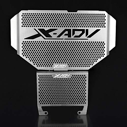X-ADV 750 2017-2020 Grille de Radiateur Protection para Honda XADV 750(Plata)
