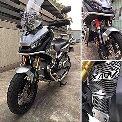 X-ADV 750 2017-2020 Grille de Radiateur Protection para Honda XADV 750(Plata)