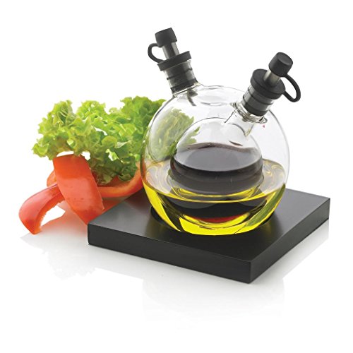 XD Design Set Aceite y vinagre Orbit, 9.5x9.5x13 cm