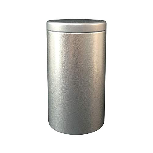 XIAOXIAO Caja de Cigarrillos Caja De Cigarrillos De Alta Capacidad para Coche Doméstico Caja De Cigarrillos Redonda De Metal Sellada A Prueba De Humedad Cigarrillo Grueso Y Fino