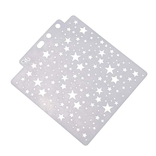 Yiwann - Plantilla para manualidades, diseño de estrellas