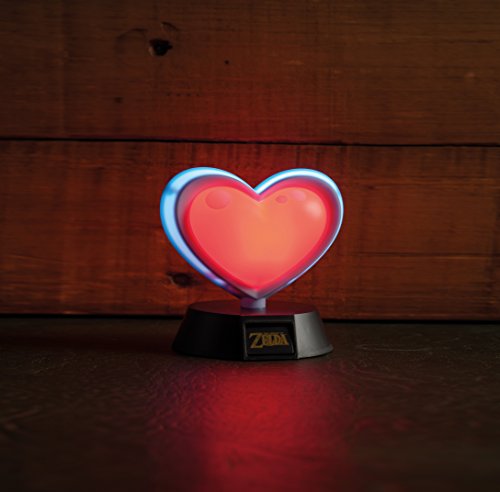 ZELDA - Corazón 3D Mini Luz- 10 cm