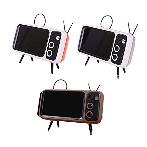 ZHENGX Mini Altavoz, R TV teléfono Soporte de Pantalla, Altavoces portátiles inalámbricos