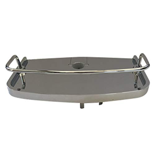 ZHFENG Jabón suave a prueba de herrumbre titular Baño Polo hogar del estante ninguna perforación práctica Galvanizado Organizador Bandeja Accesorios rack de ducha Accesorios para equipos herramientas